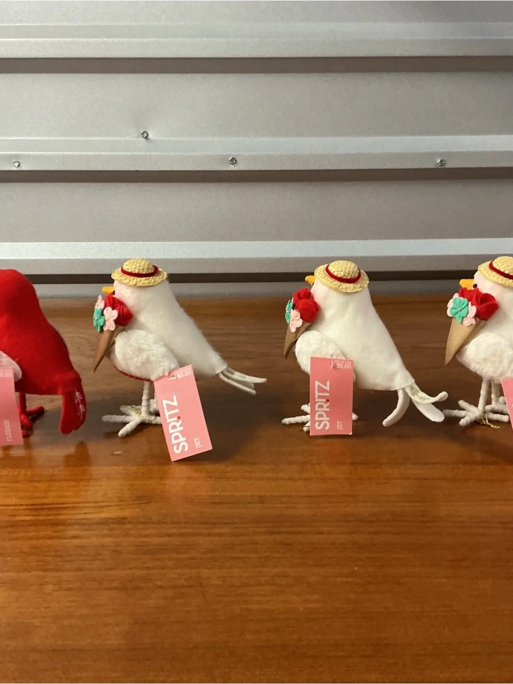 2023 Spritz Featherly Friends Valentines Figures Lot of 4 Fledge Jet